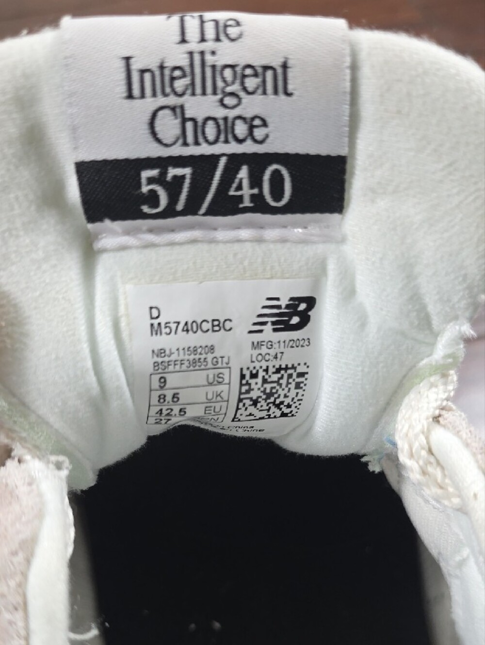 New Balance 57/40 Sea Salt - Picture 7 of 7